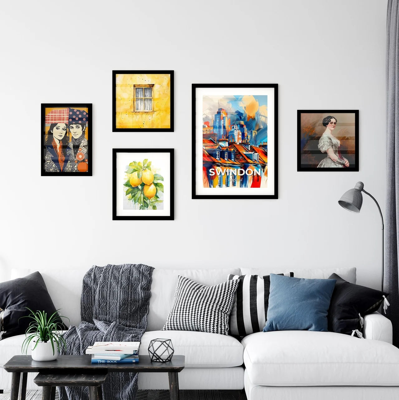 Vibrant Swindon, England Wall Art Collection