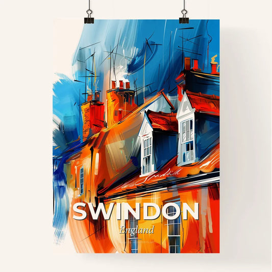 Vibrant Swindon, England Poster