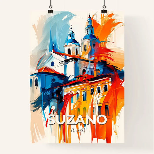 Vibrant Suzano, Brazil Poster