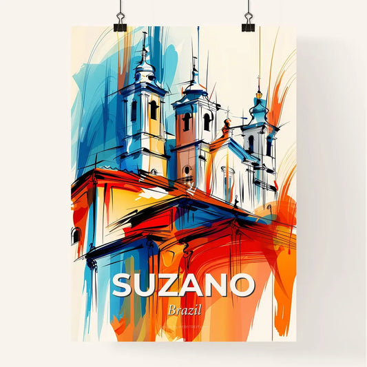 Vibrant Suzano, Brazil Poster