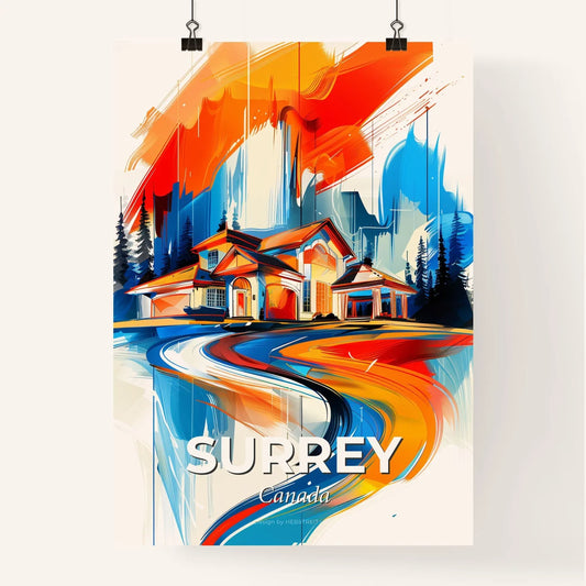 Vibrant Surrey, Canada Poster