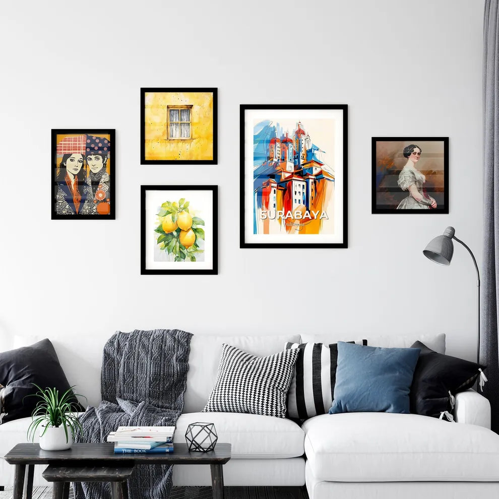 Vibrant Surabaya, Indonesia Wall Art Collection