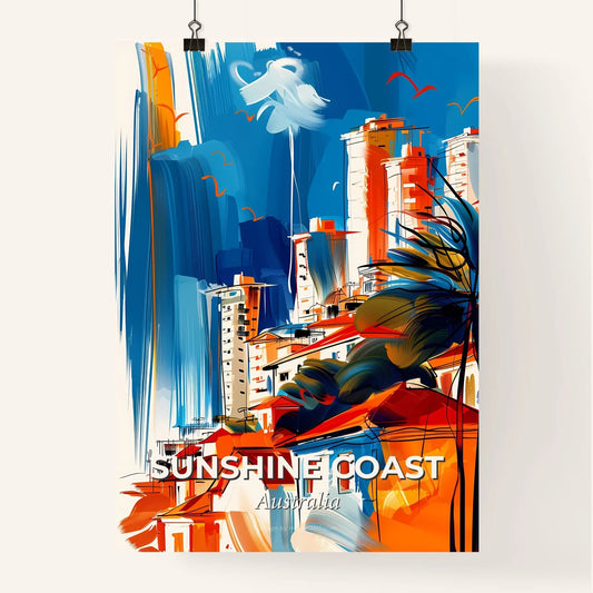 Vibrant Sunshine Coast, Australia Poster