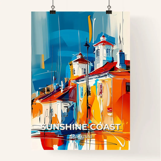 Vibrant Sunshine Coast, Australia Poster