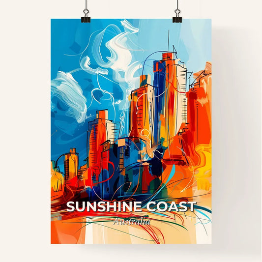 Vibrant Sunshine Coast, Australia Poster