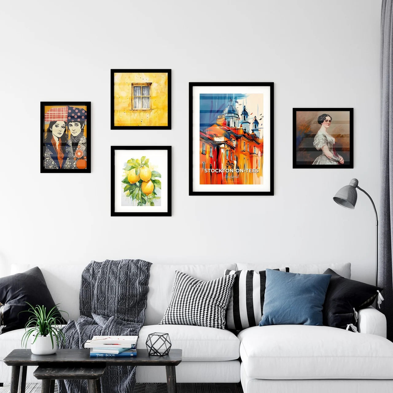 Vibrant Stockto Wall Art Collection