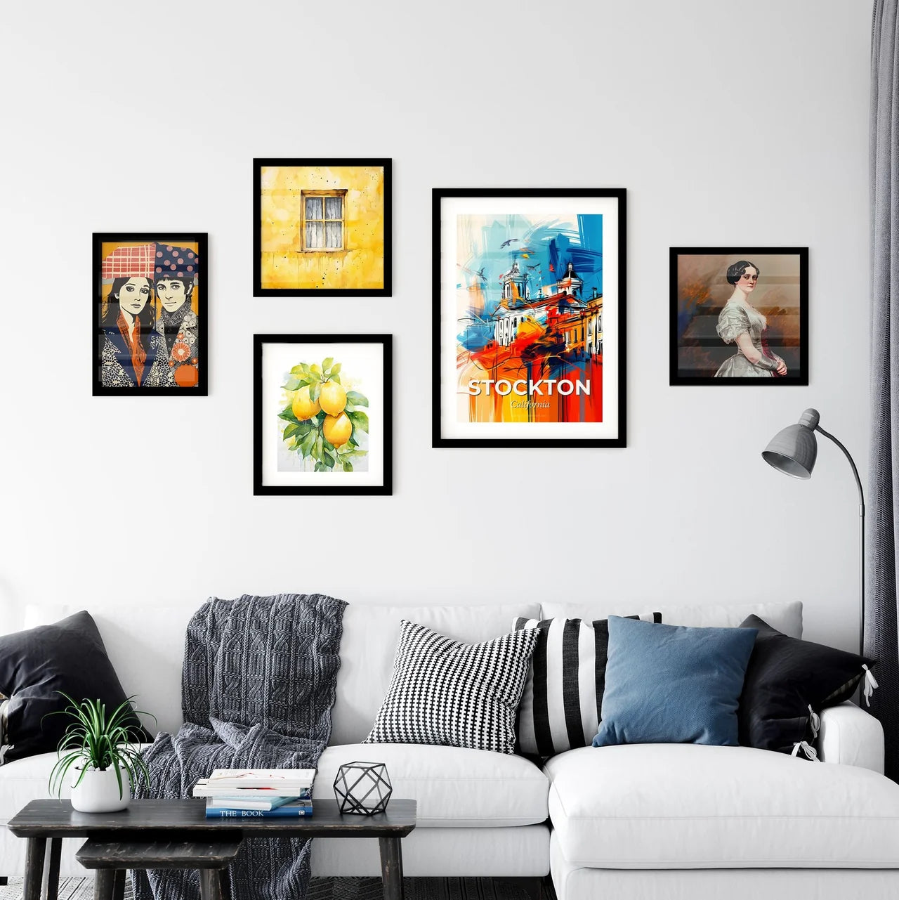 Vibrant Stockton, California Wall Art Collection
