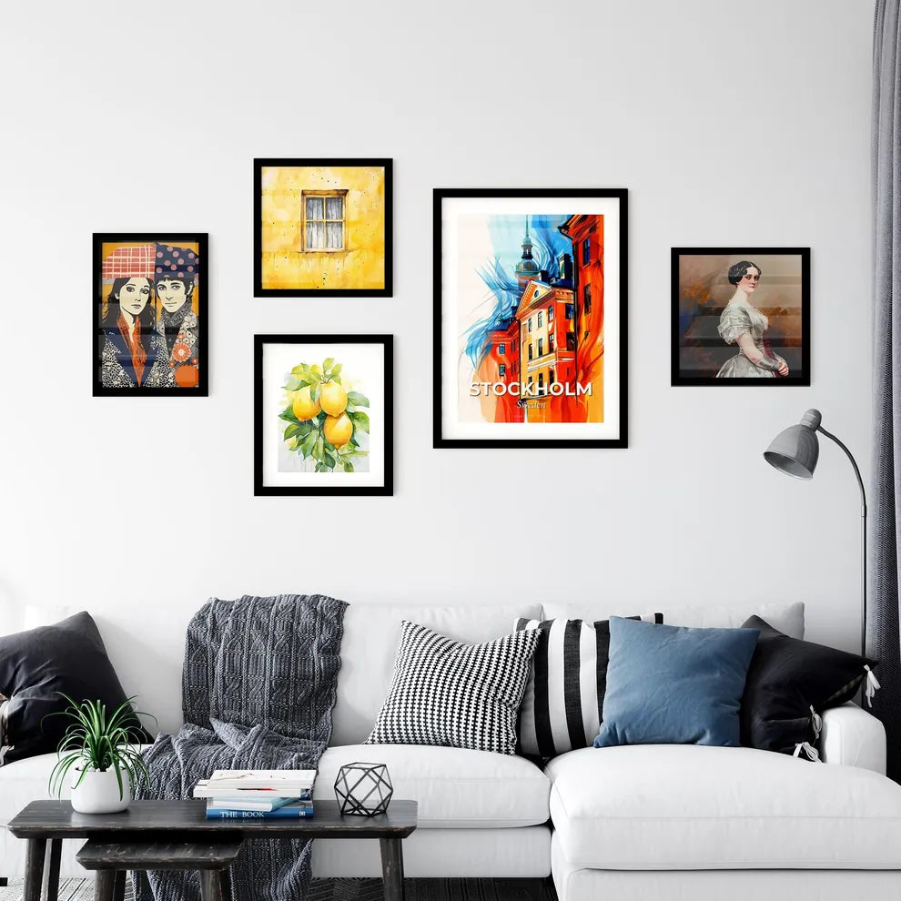 Vibrant Stockholm, Sweden Wall Art Collection