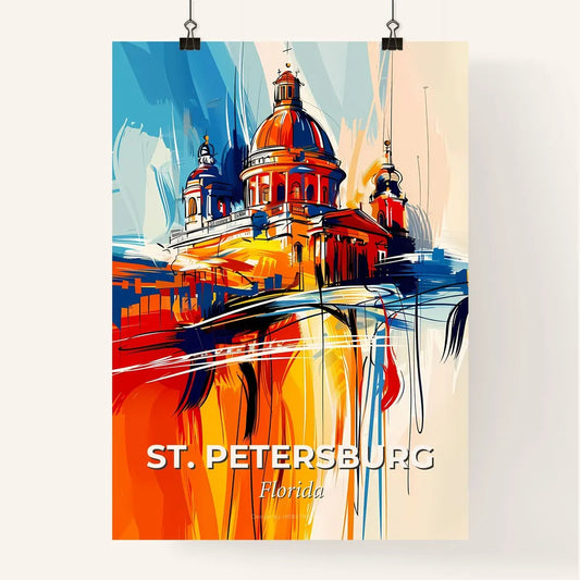 Vibrant St. Petersburg, Florida Poster