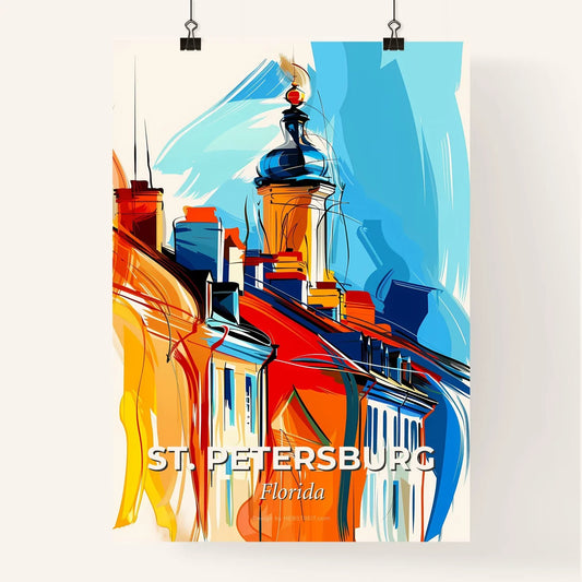 Vibrant St. Petersburg, Florida Poster