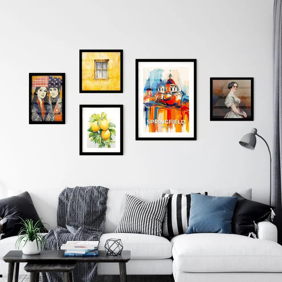 Vibrant Springfield, Missouri Wall Art Collection