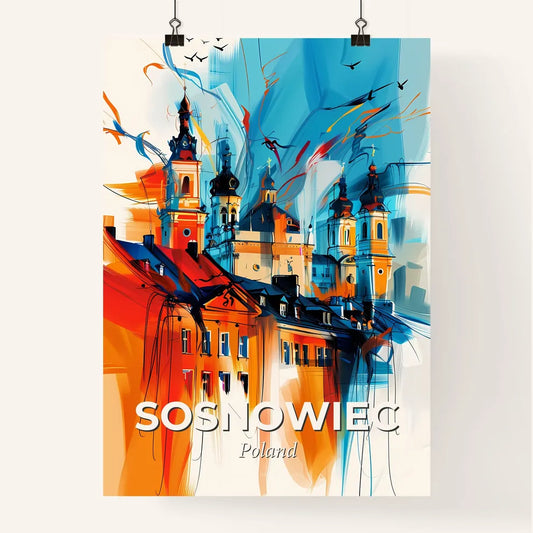 Vibrant Sosnowiec, Poland Poster