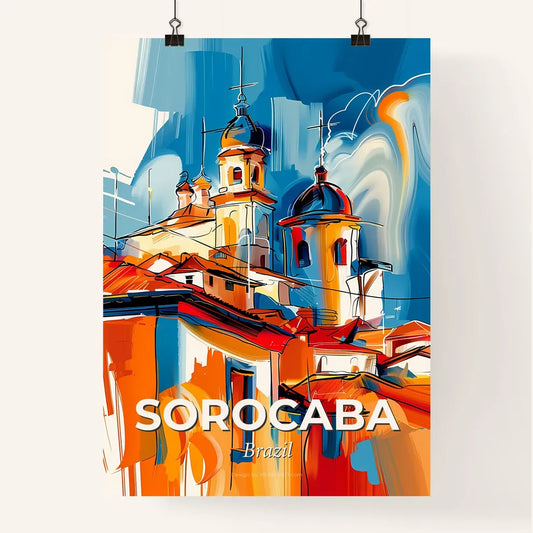 Vibrant Sorocaba, Brazil Poster