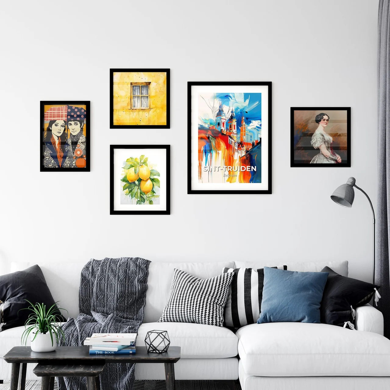 Vibrant Sin Wall Art Collection
