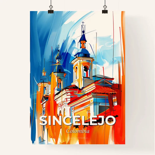Vibrant Sincelejo, Colombia Poster