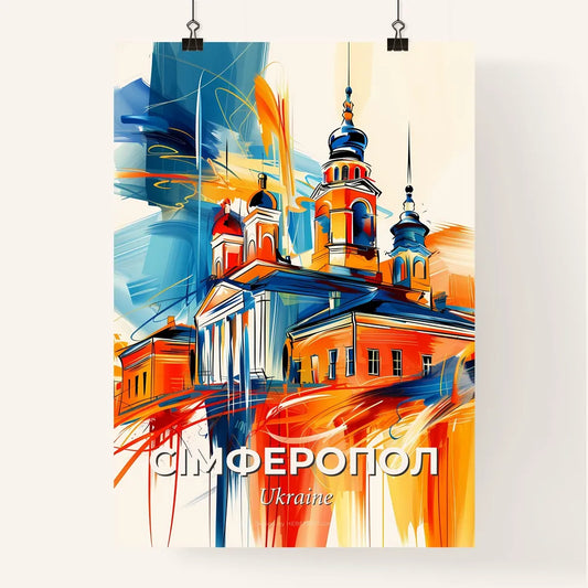 Vibrant Сімферопол, Ukraine Poster