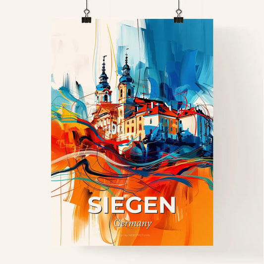 Vibrant Siegen, Germany Poster