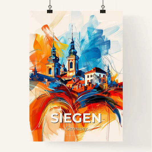 Vibrant Siegen, Germany Poster