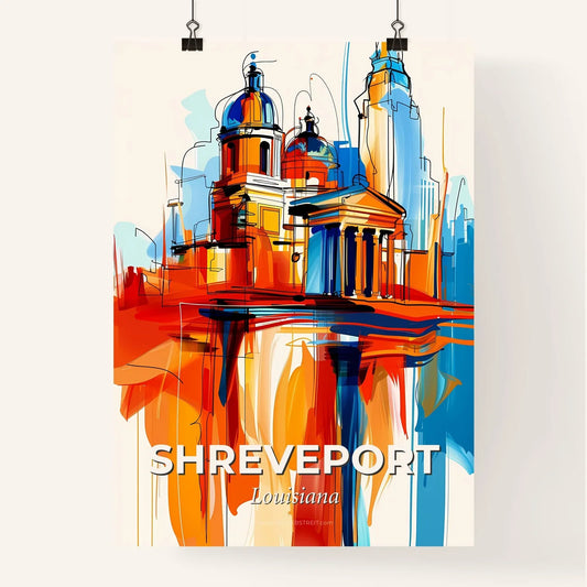 Vibrant Shreveport, Louisiana Poster
