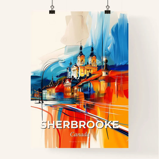 Vibrant Sherbrooke, Canada Poster