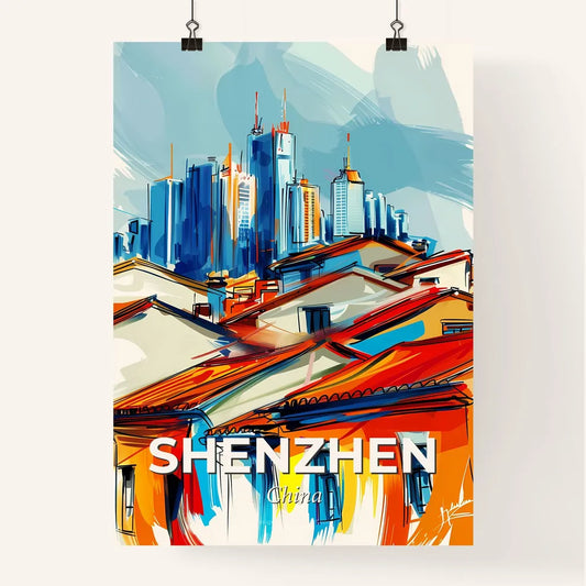 Vibrant Shenzhen, China Poster