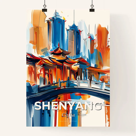 Vibrant Shenyang, China Poster