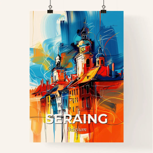 Vibrant Seraing, Belgium Poster