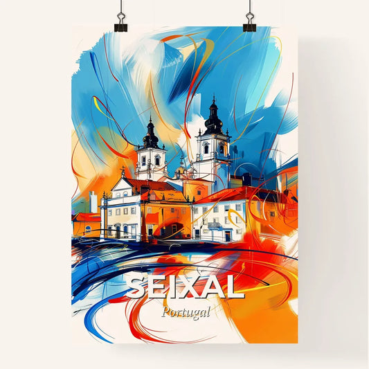 Vibrant Seixal, Portugal Poster
