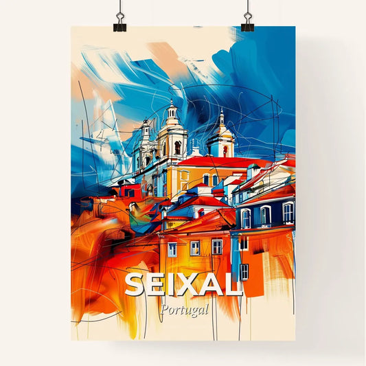 Vibrant Seixal, Portugal Poster