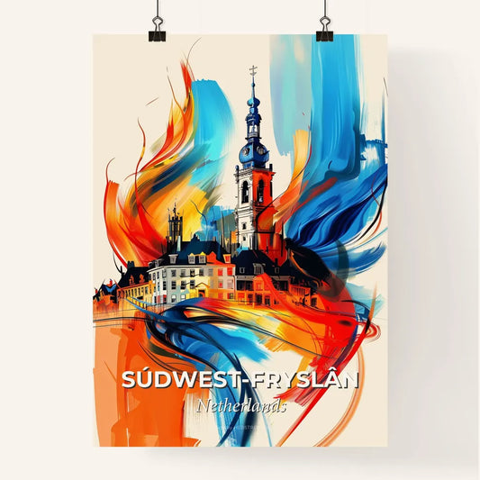 Vibrant Súdwes Poster