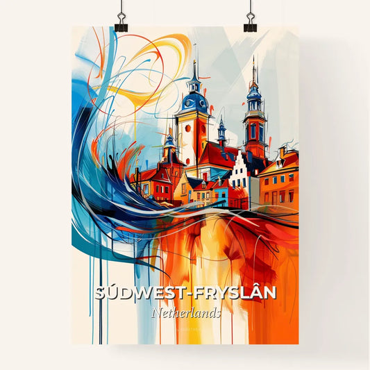 Vibrant Súdwes Poster