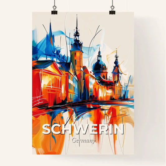 Vibrant Schwerin, Germany Poster