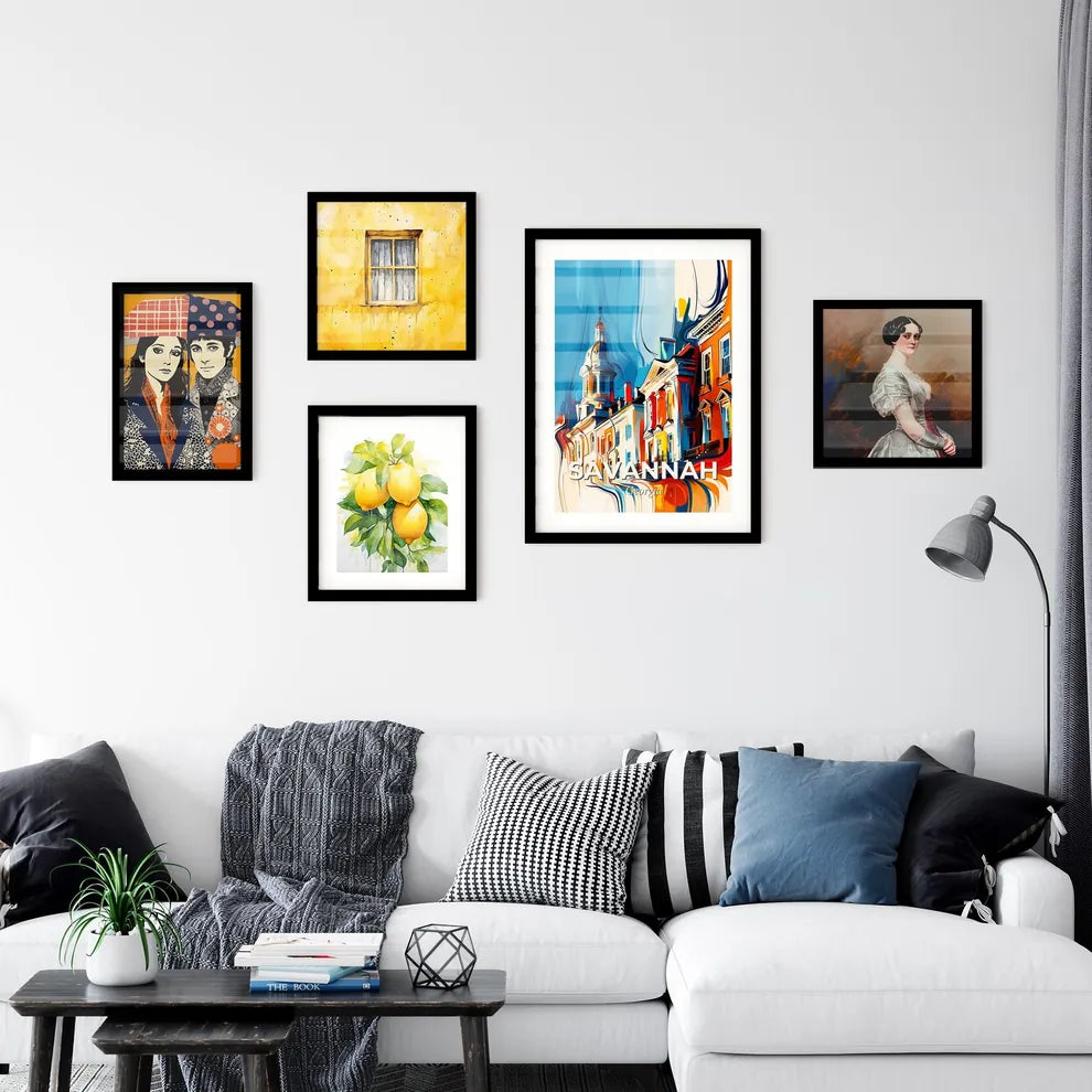 Vibrant Savannah, Georgia Wall Art Collection