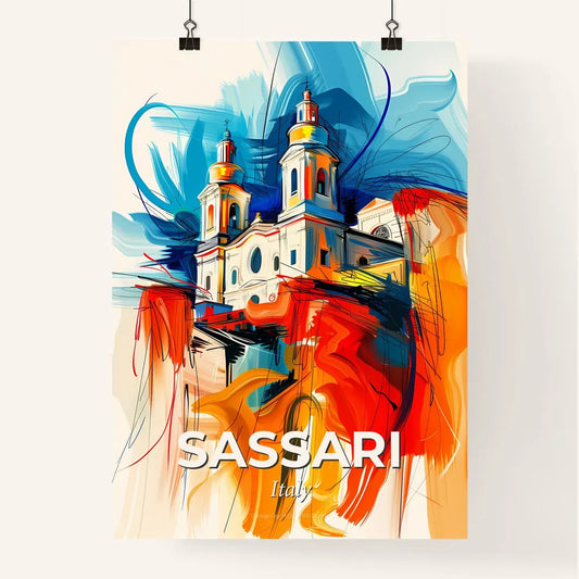 Vibrant Sassari, Italy Poster