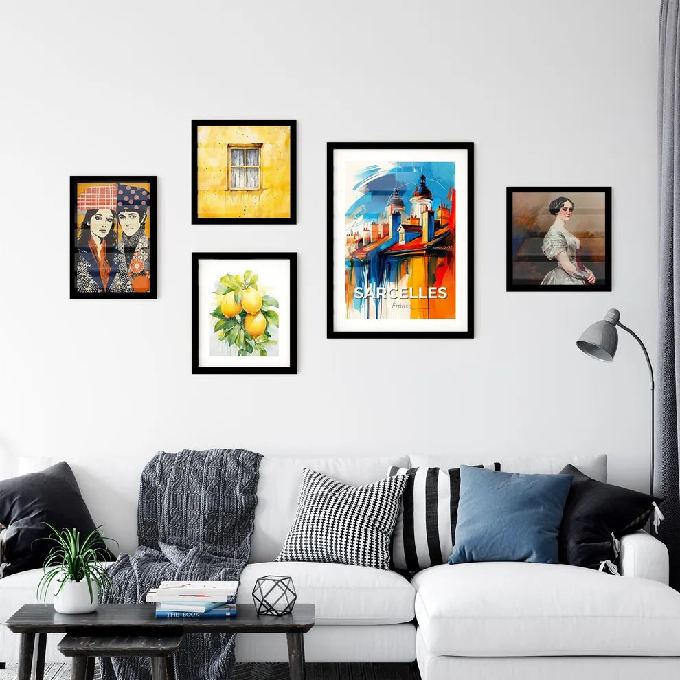 Vibrant Sarcelles, France Wall Art Collection