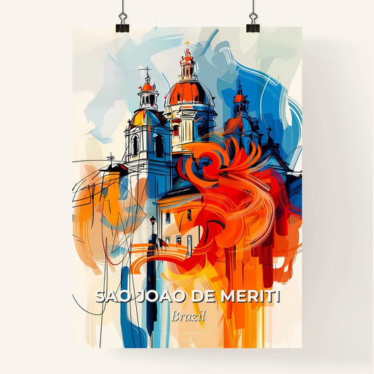 Vibrant Sao Joao De Meriti, Brazil Poster