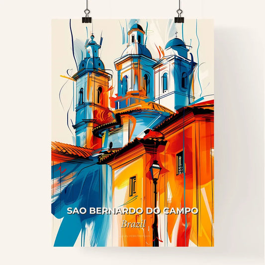 Vibrant Sao Bernardo Do Campo, Brazil Poster