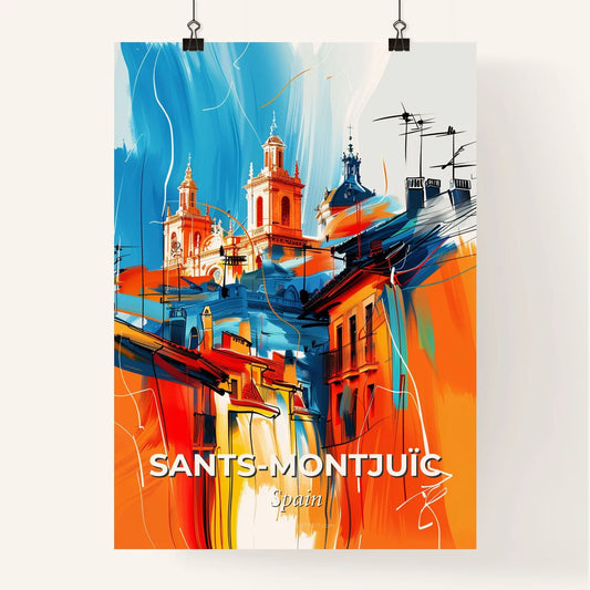 Vibrant Sant Poster
