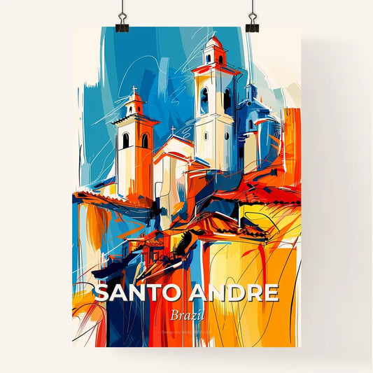 Vibrant Santo Andre, Brazil Poster