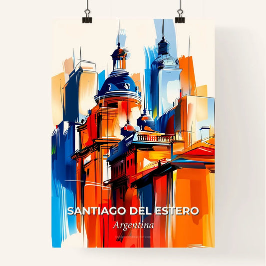 Vibrant Santiago Del Estero, Argentina Poster