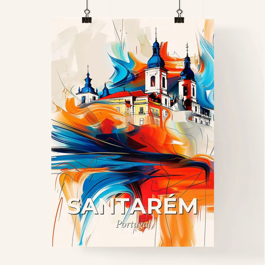 Vibrant Santarém, Portugal Poster