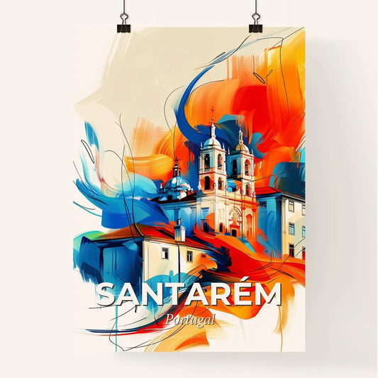Vibrant Santarém, Portugal Poster