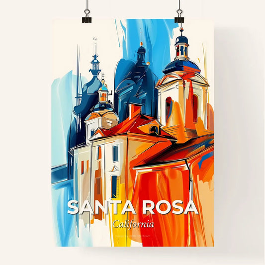 Vibrant Santa Rosa, California Poster
