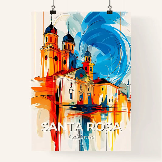 Vibrant Santa Rosa, California Poster