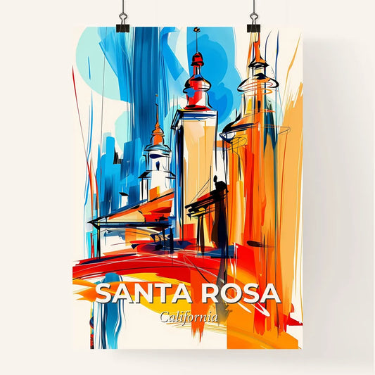 Vibrant Santa Rosa, California Poster