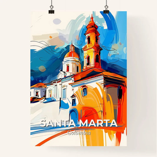 Vibrant Santa Marta, Colombia Poster