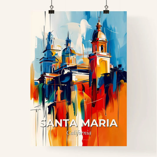 Vibrant Santa Maria, California Poster