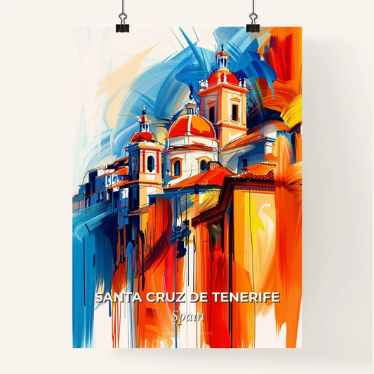 Vibrant Santa Cruz De Tenerife, Spain Poster