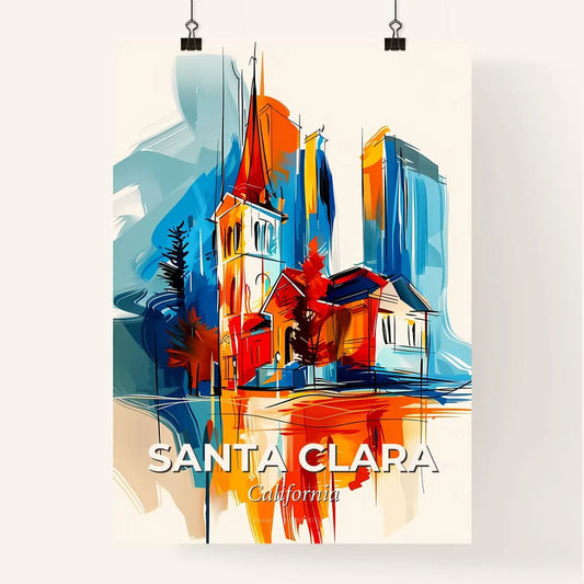 Vibrant Santa Clara, California Poster