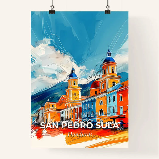 Vibrant San Pedro Sula, Honduras Poster